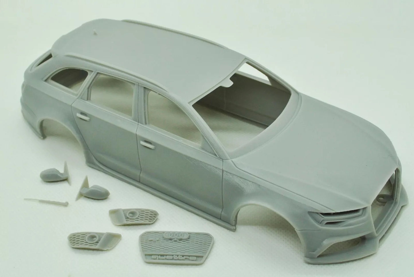 1/24 3D-Druckharzbausatz Audi RS6 C7