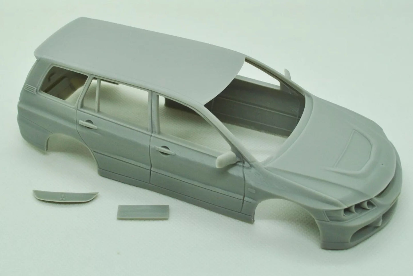 1/24 3D-Druckharz NICHT GEGOSSEN Transkit Mitsubishi Lancer Evolution IX Wagon für Fujimi