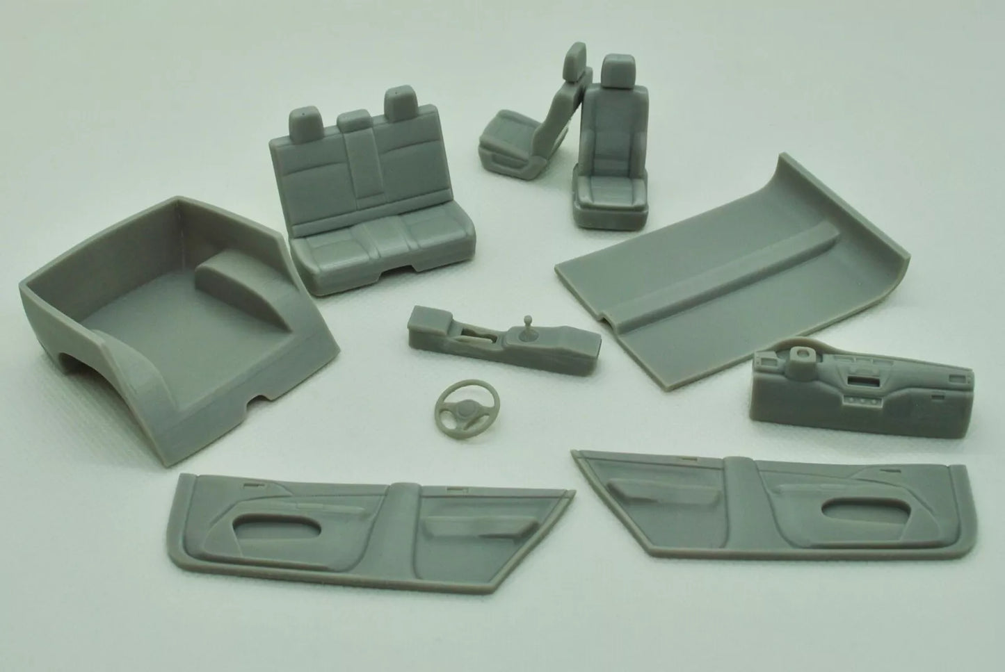 1/24 3D-Druckharz NICHT GEGOSSEN Transkit Mitsubishi Lancer Evolution IX Wagon für Fujimi