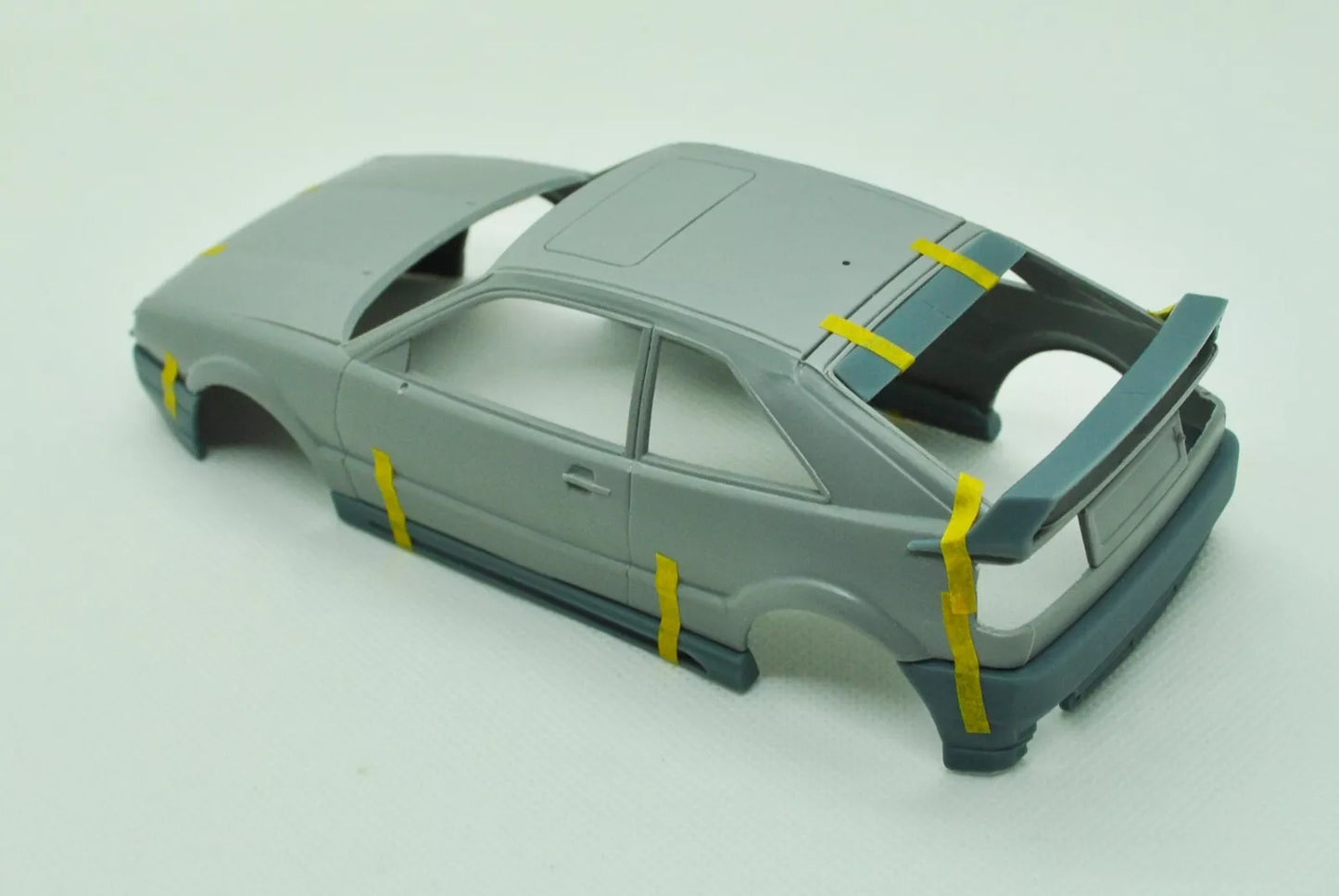 1/24 3D-Druck VW Corrado Rieger Bodykit V2 mit Rädern Transkit für Revell