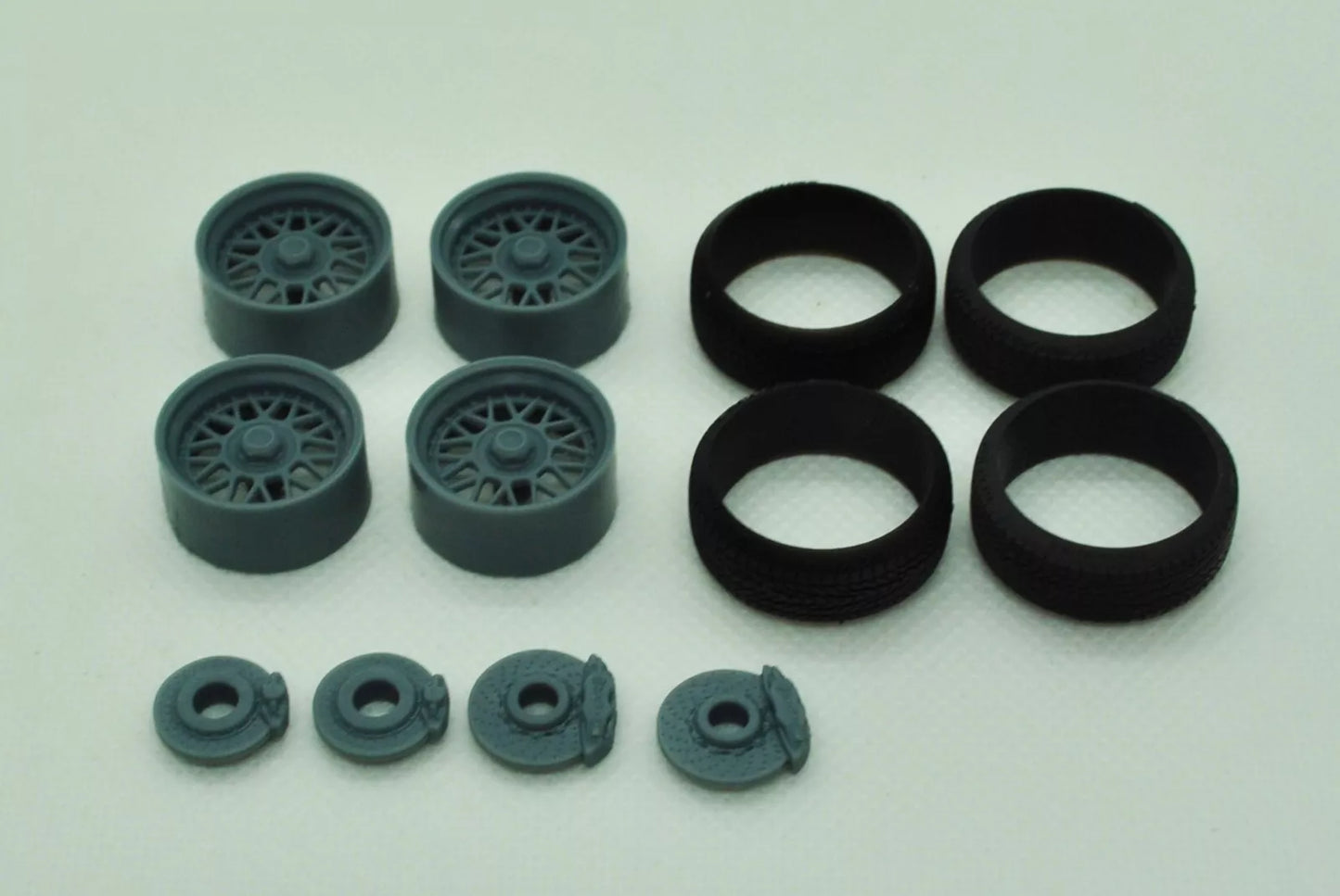1/24 3D-Druck VW Corrado Rieger Bodykit V2 mit Rädern Transkit für Revell