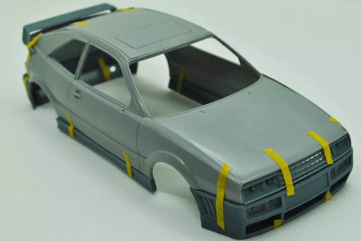 1/24 3D-Druck VW Corrado Rieger Bodykit mit Rädern Transkit für Revell