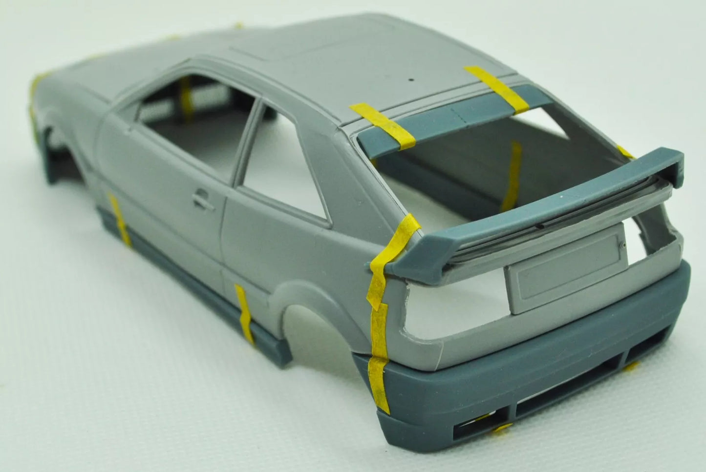 1/24 3D-Druck VW Corrado Rieger Bodykit mit Rädern Transkit für Revell