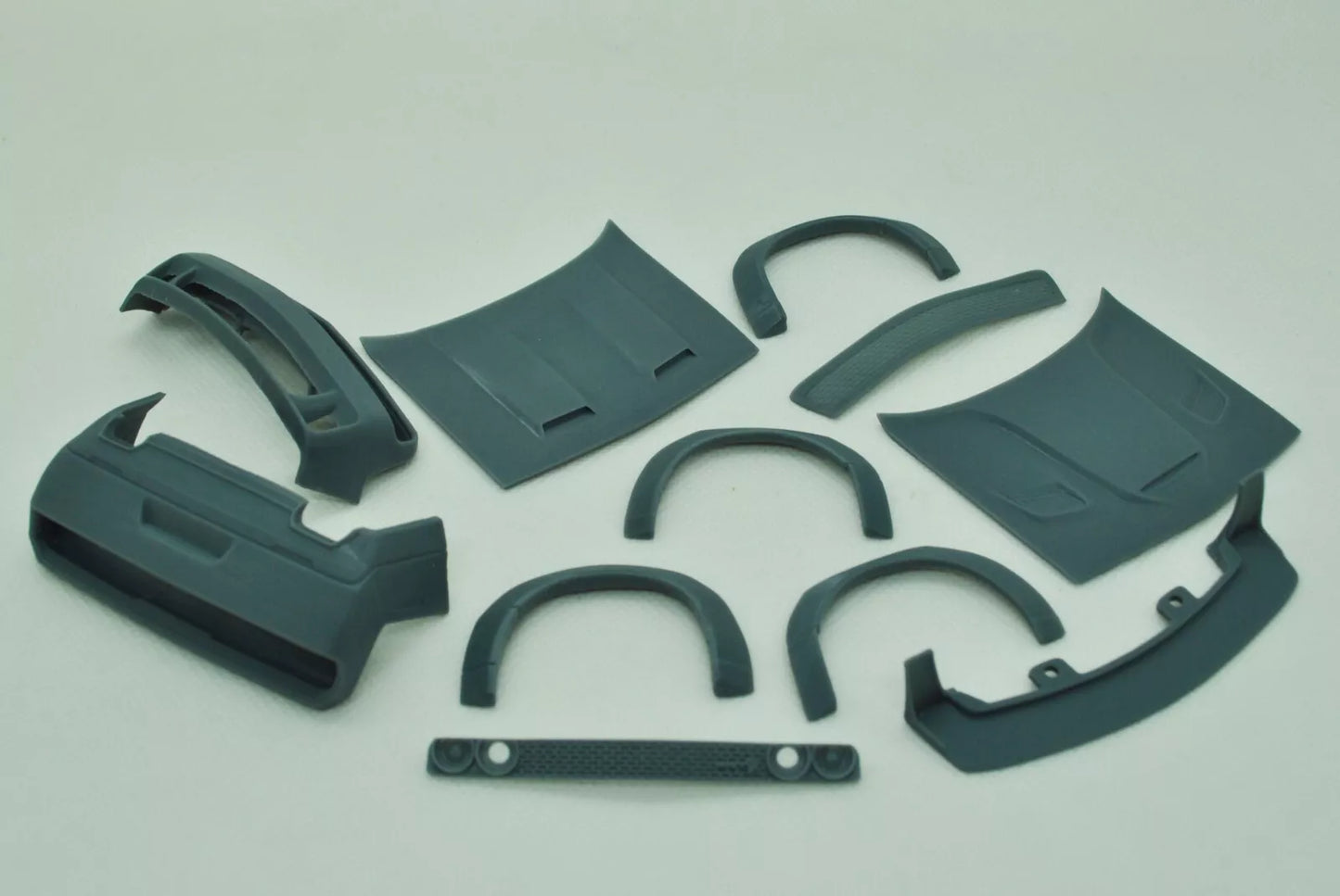1/25 3D-Druck 2018 Dodge Challenger SRT Hellcat Widebody Transkit für AMT