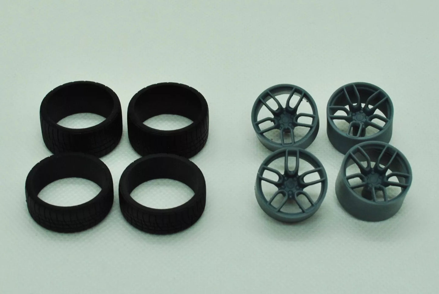 1/25 3D-Druck 2018 Dodge Challenger SRT Hellcat Widebody Transkit für AMT