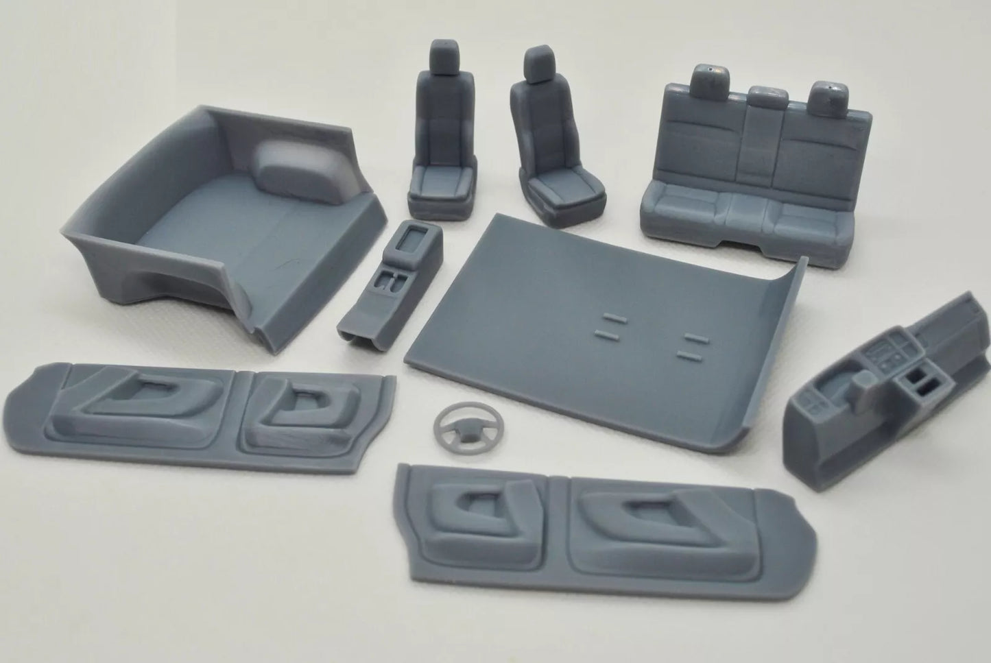 1/25 3D-Druckharz, NICHT GEGOSSEN, Bausatz Chevrolet Tahoe 2002