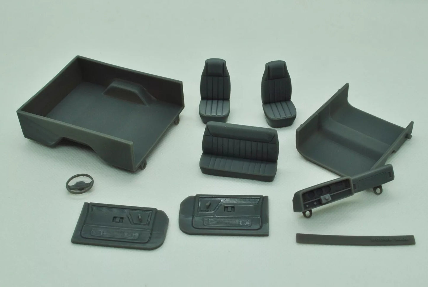 1/25 3D-Druckharz, NICHT GEGOSSEN, Bausatz Dodge Ramcharger 1987