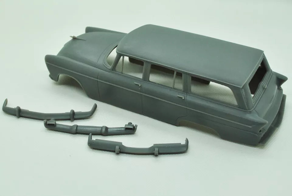 1/25 3D print resin kit 1955 Plymouth Belvedere Suburban Wagon