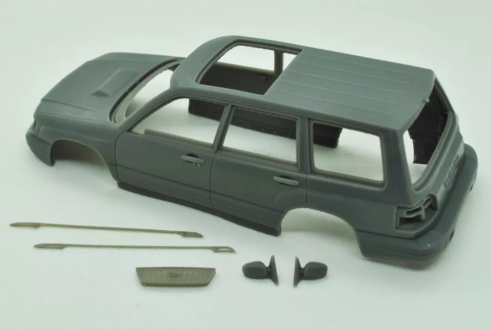 1/24 3D print resin body Subaru Forester 2000 transkit for Hasegawa