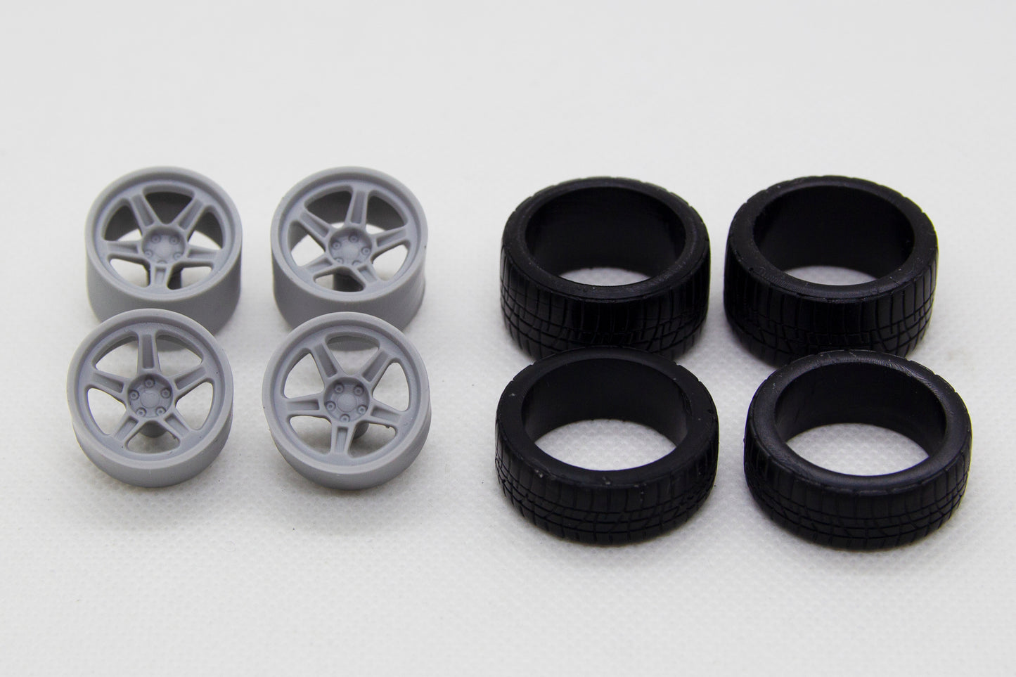 1/25 wheels 18 inch Dodge Challenger SRT Hellcat Demon OEM for AMT