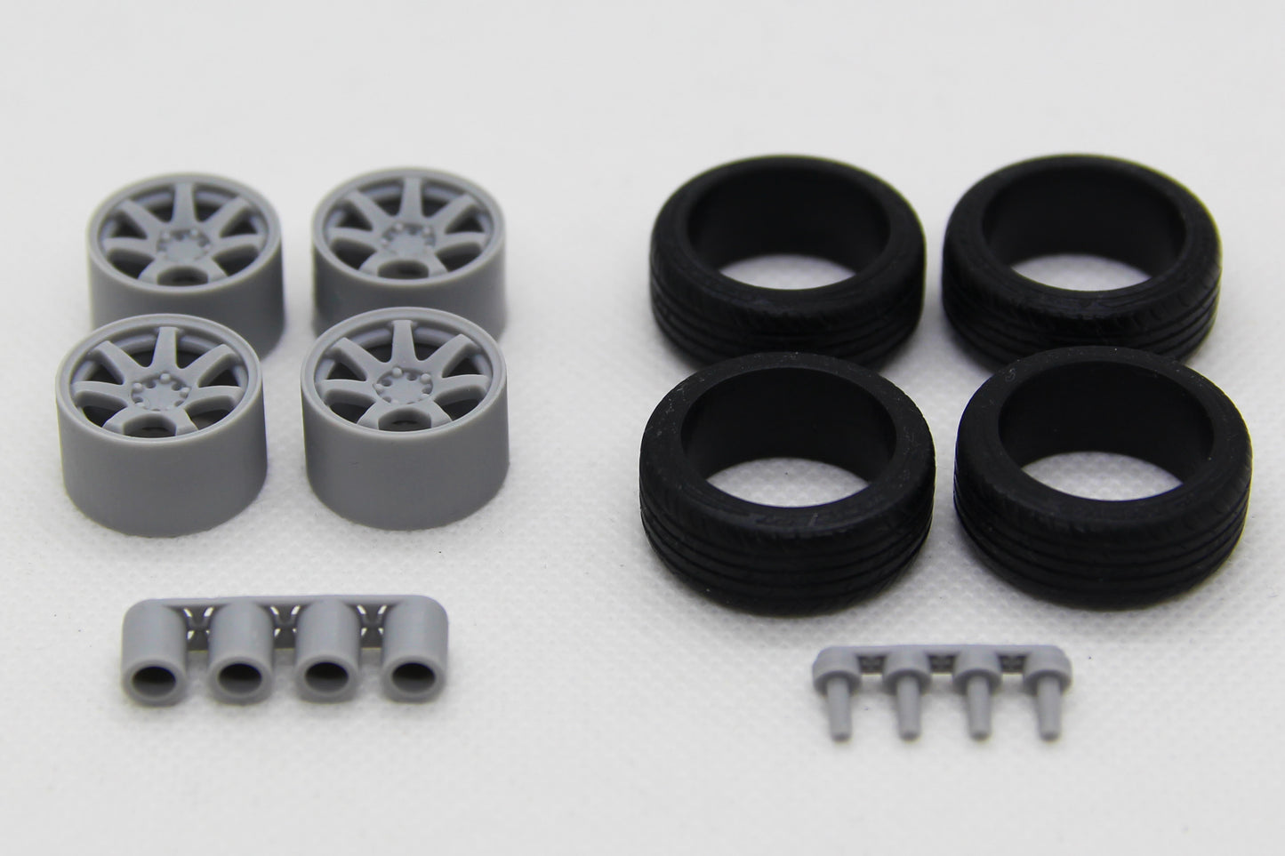 1/25 Räder 15 Zoll Lincoln Radkappen 1974-79 OEM für AMT, Revell, MPC