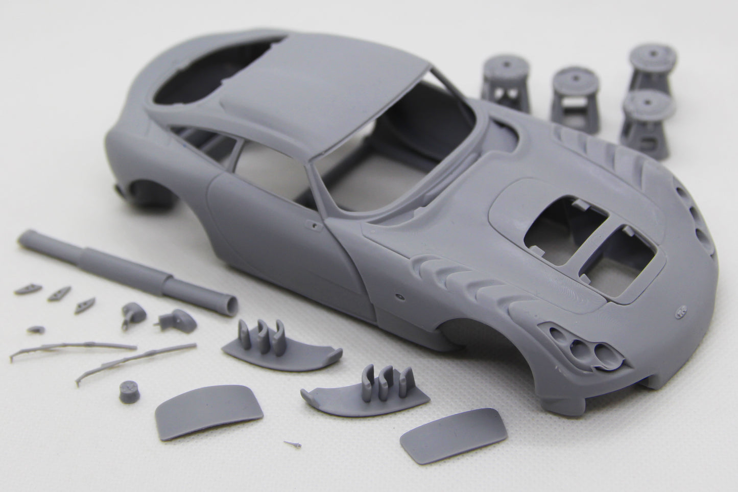 1/24 3D-Druck-Harzbausatz Vector W8 Twinturbo