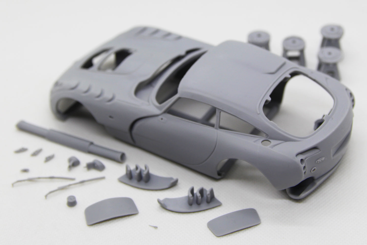 1/24 3D-Druck-Harzbausatz Vector W8 Twinturbo