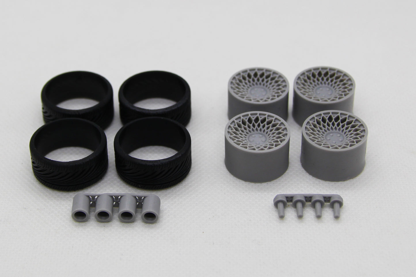 1/25 Räder 15 Zoll Lincoln Radkappen 1974-79 OEM für AMT, Revell, MPC