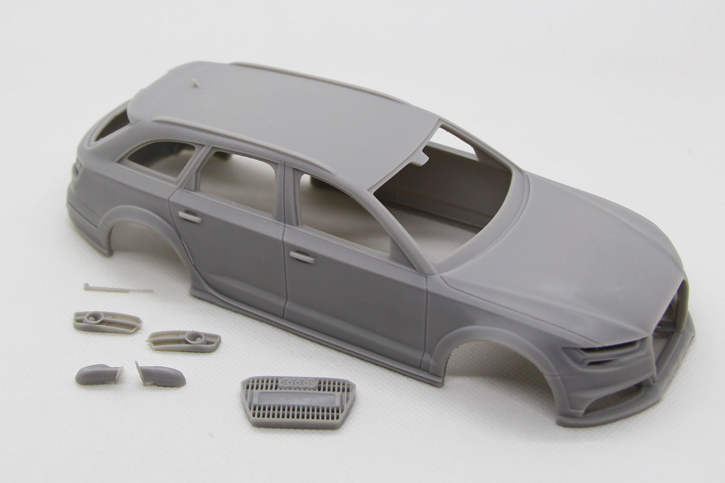 1/24 3D-Druckharzbausatz Audi RS6 C7
