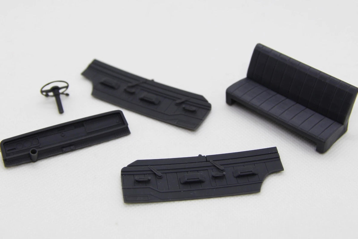 1/24 3D print 1977 Jeep Grand Wagoneer with interior transkit for Revell