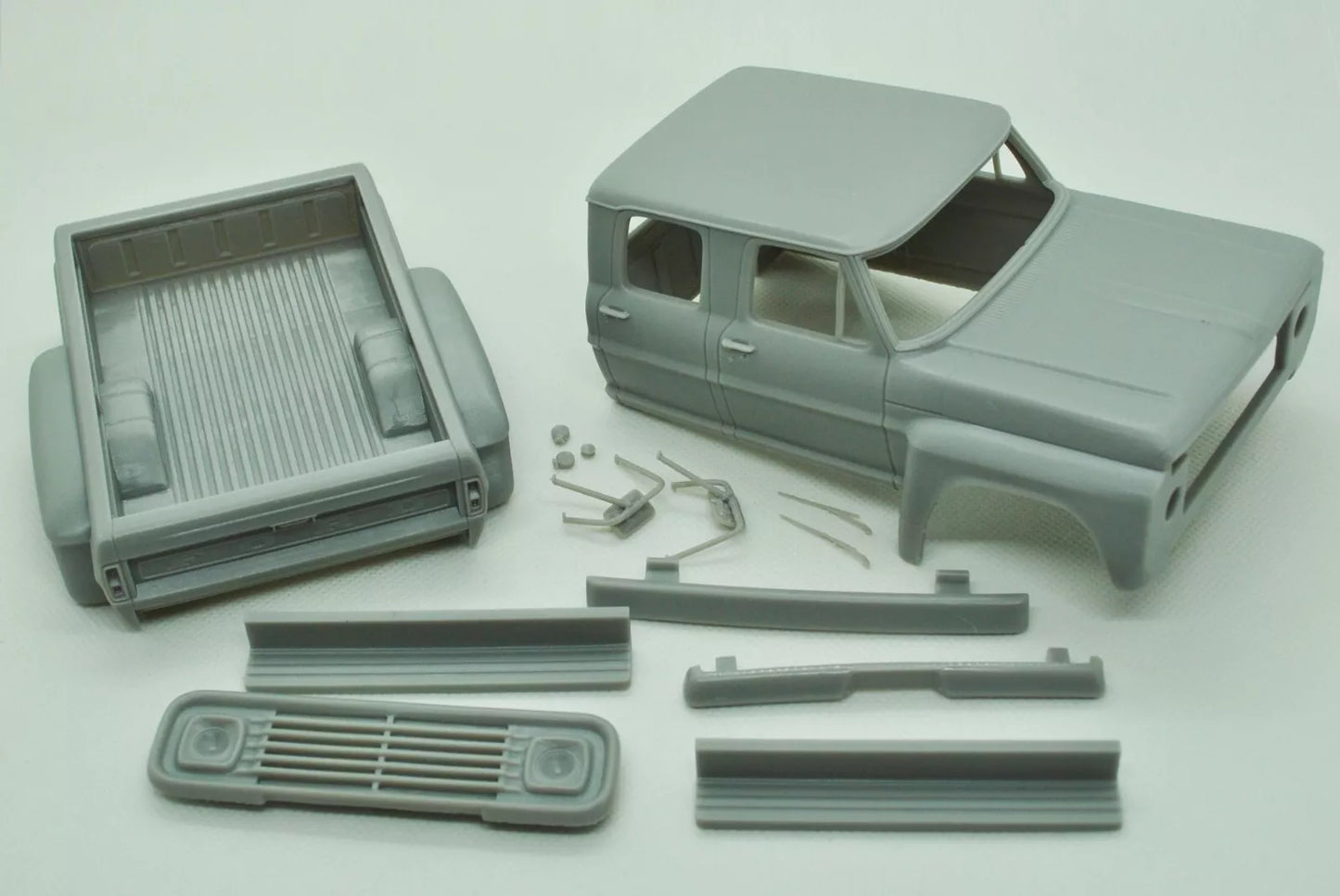 1/25 3D-Druck-Harzbausatz Ford F-750 Crew Cab 1971