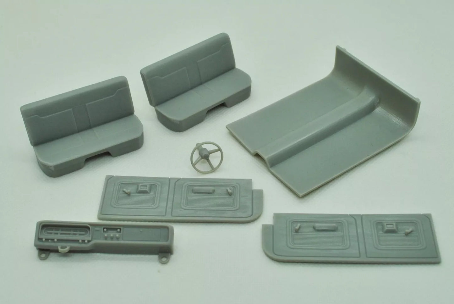 1/25 3D-Druck-Harzbausatz Ford F-750 Crew Cab 1971