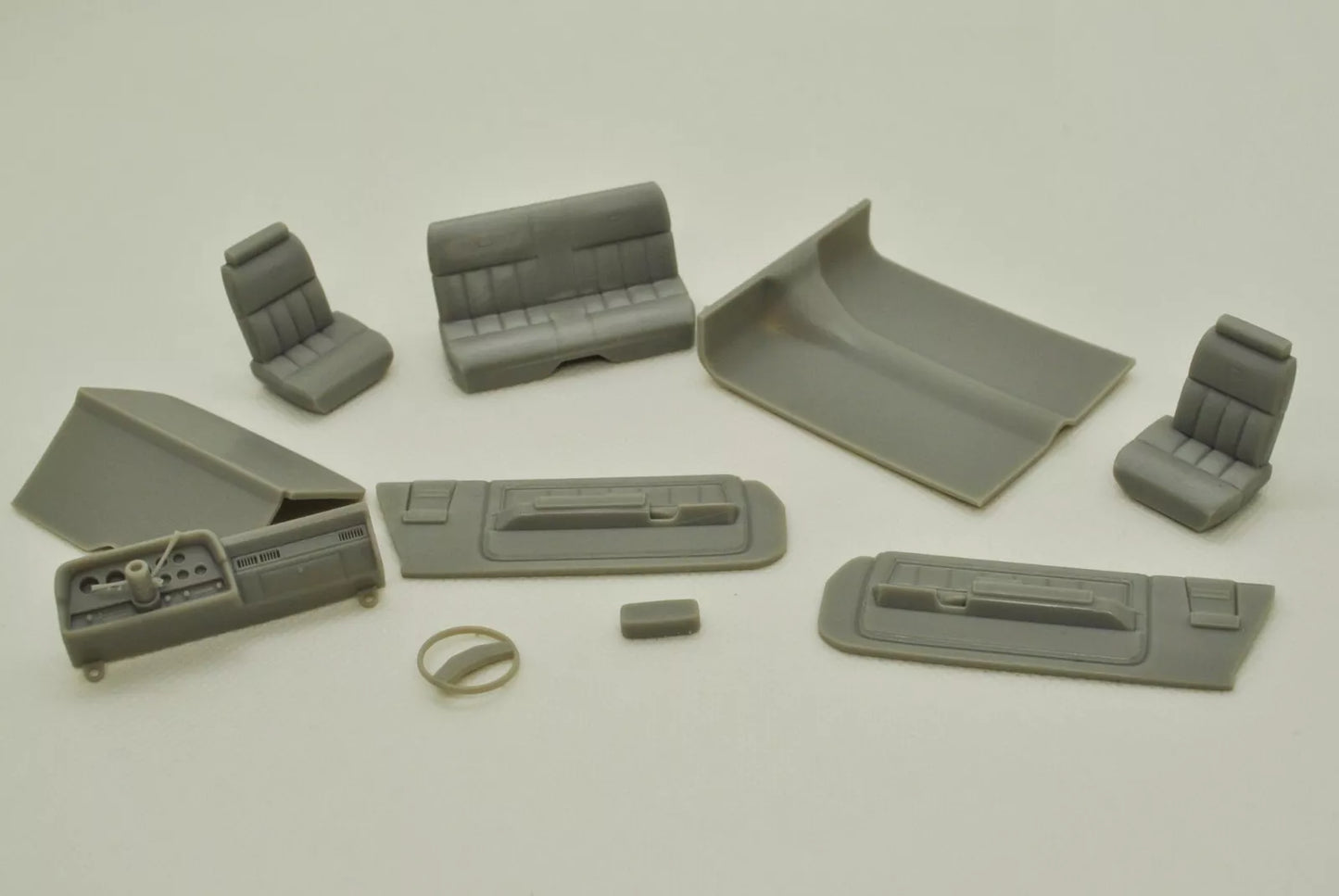 1/25 3D-Druckharz, NICHT GEGOSSEN, Bausatz Ford Thunderbird 1977
