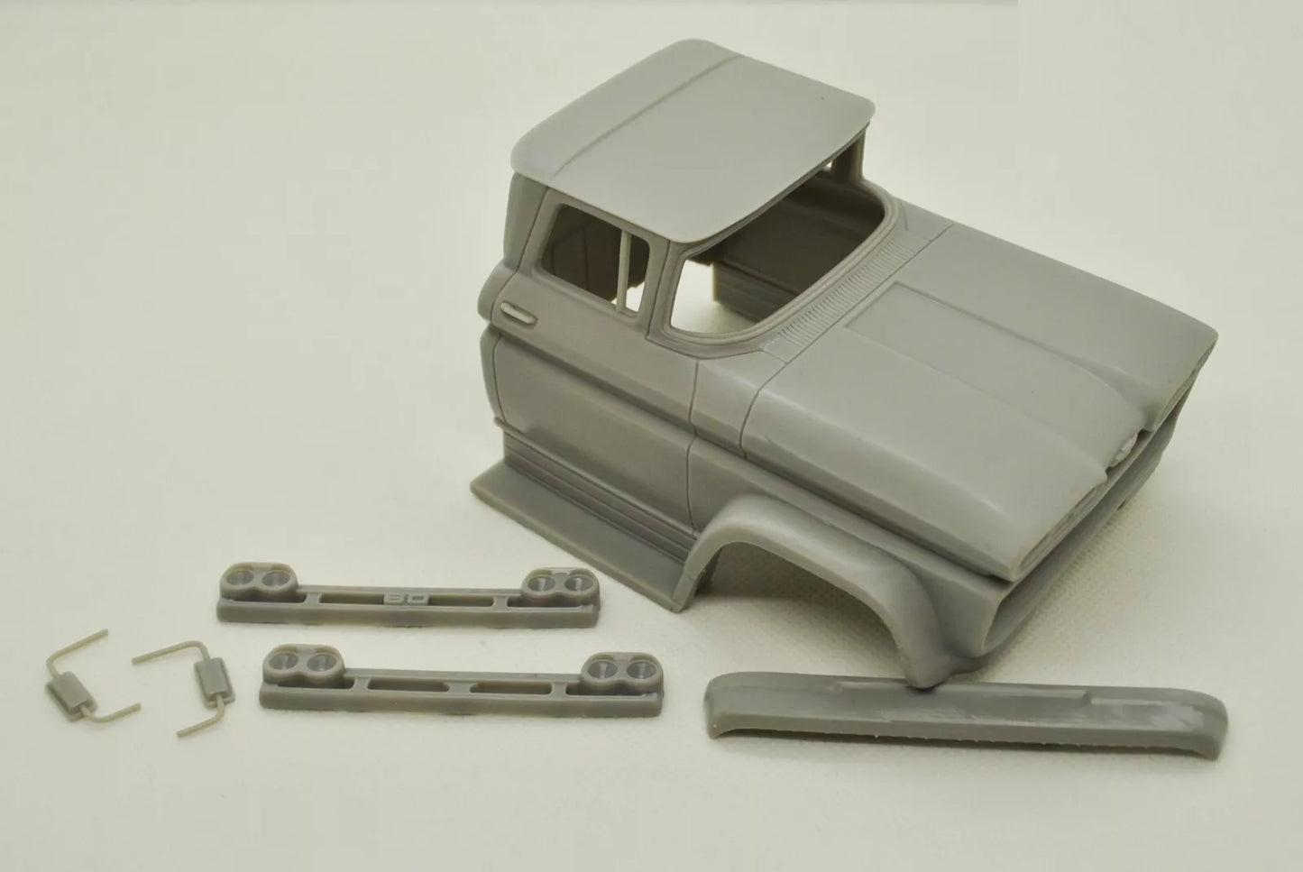 1/25 3D-Druckharz, NICHT GEGOSSEN, Bausatz Chevrolet C60 1961 Truck