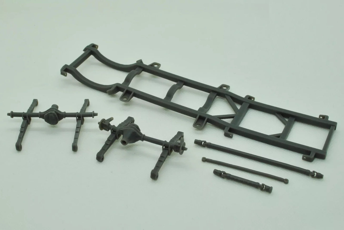 1/25 3D-Druckharz, NICHT GEGOSSEN, Bausatz Dodge W200 Power Wagon Crew Cab 1970