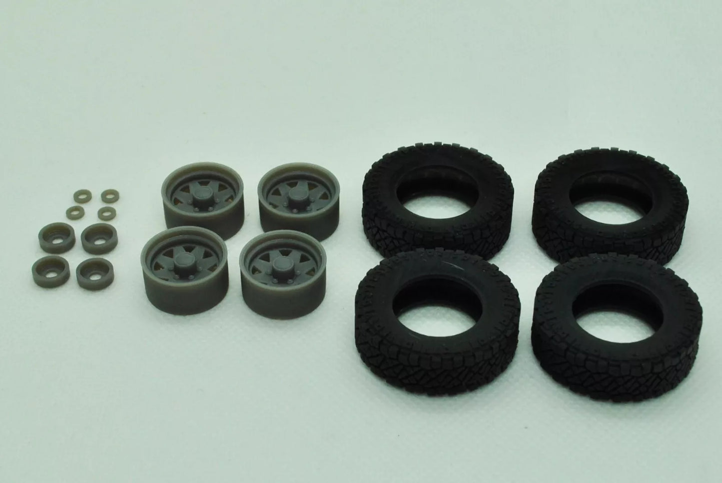 1/25 3D-Druckharz, NICHT GEGOSSEN, Bausatz Dodge W200 Power Wagon Crew Cab 1970