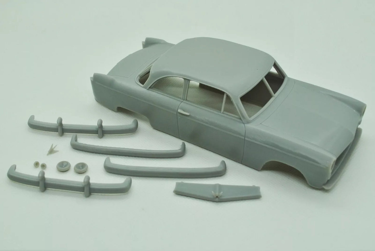 1/25 3D-Druckharz, NICHT GEGOSSEN, Bausatz Willys Aero 1952