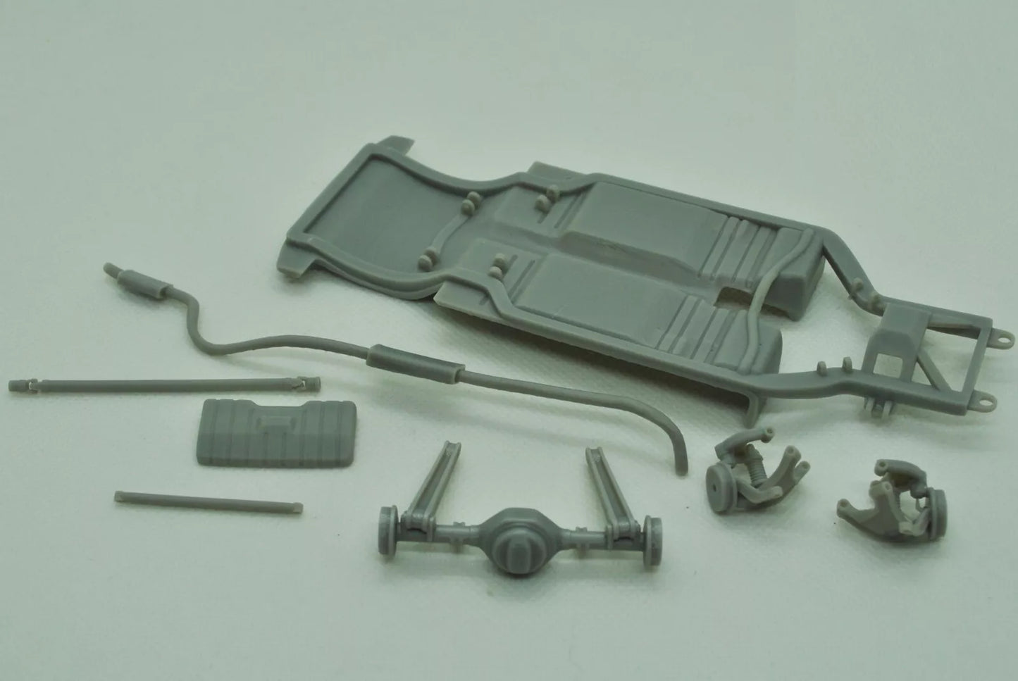 1/25 3D-Druckharz, NICHT GEGOSSEN, Bausatz Willys Aero 1952