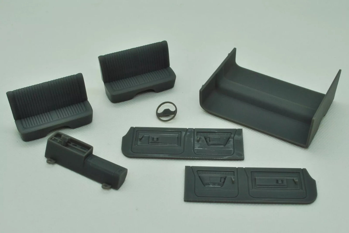 1/25 3D-Druckharz, NICHT GEGOSSEN, Bausatz Dodge Ram W350 Crew Cab 1985