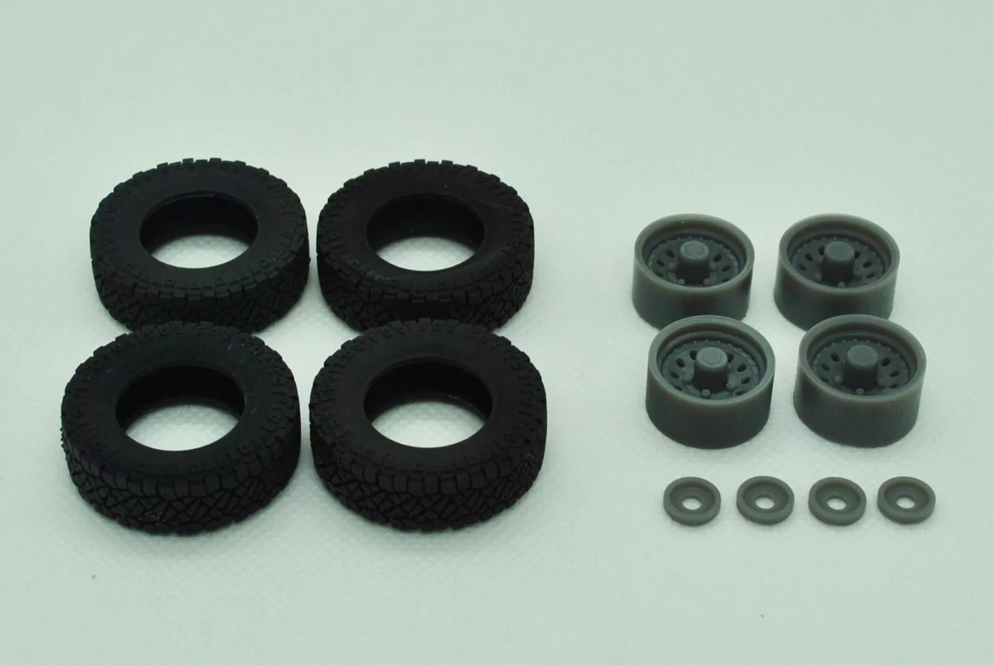 1/25 3D-Druckharz, NICHT GEGOSSEN, Bausatz Dodge Ram W350 Crew Cab 1985