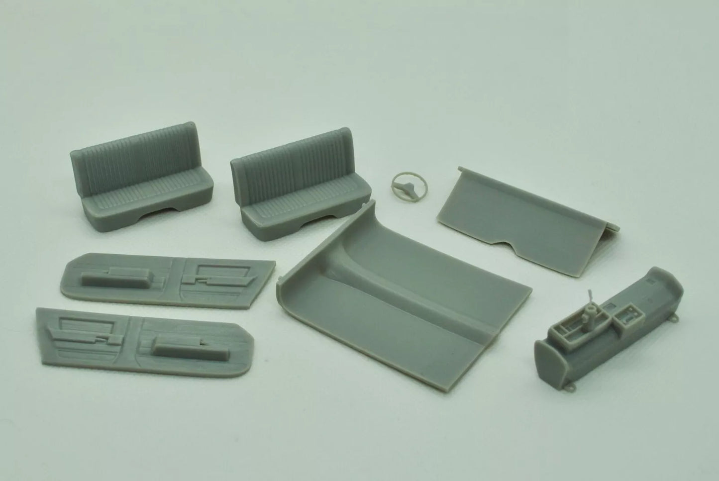 1/25 3D-Druck-Harzbausatz Chevrolet Malibu 4-Türer 1980
