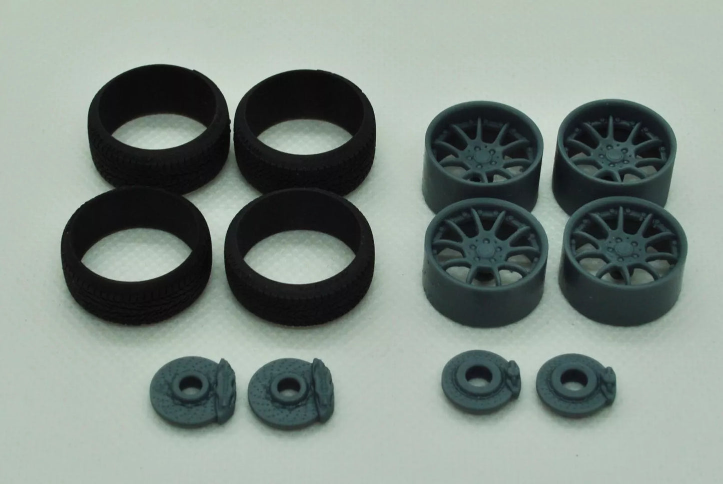 1/24 3D-Druck VW Corrado Rieger Bodykit mit Rädern Transkit für Revell