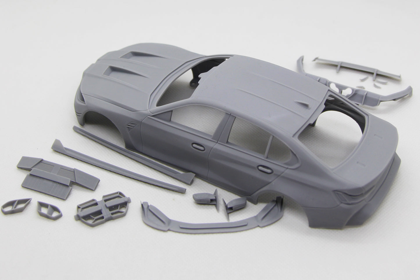 1/24 3D-Druck-Harz-Kit NICHT GEGOSSEN BMW M3 G81 Touring