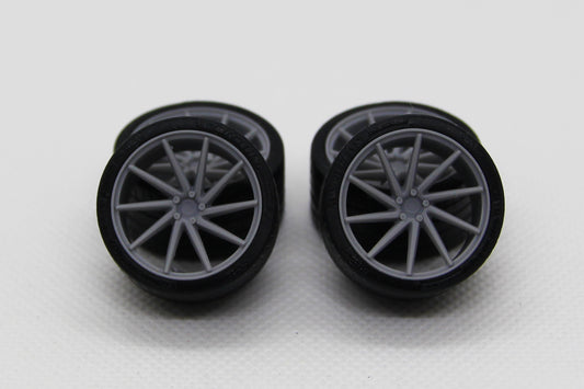 1/25 Räder 15 Zoll Lincoln Radkappen 1974-79 OEM für AMT, Revell, MPC