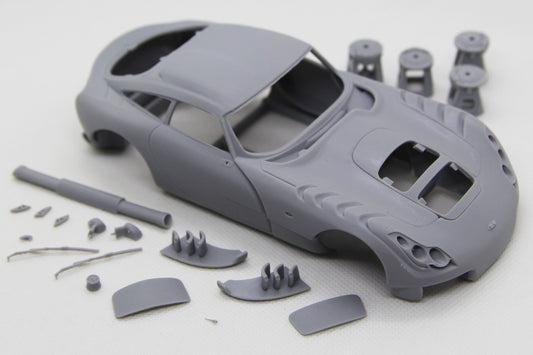 1/24 3D-Druck-Harzbausatz Vector W8 Twinturbo