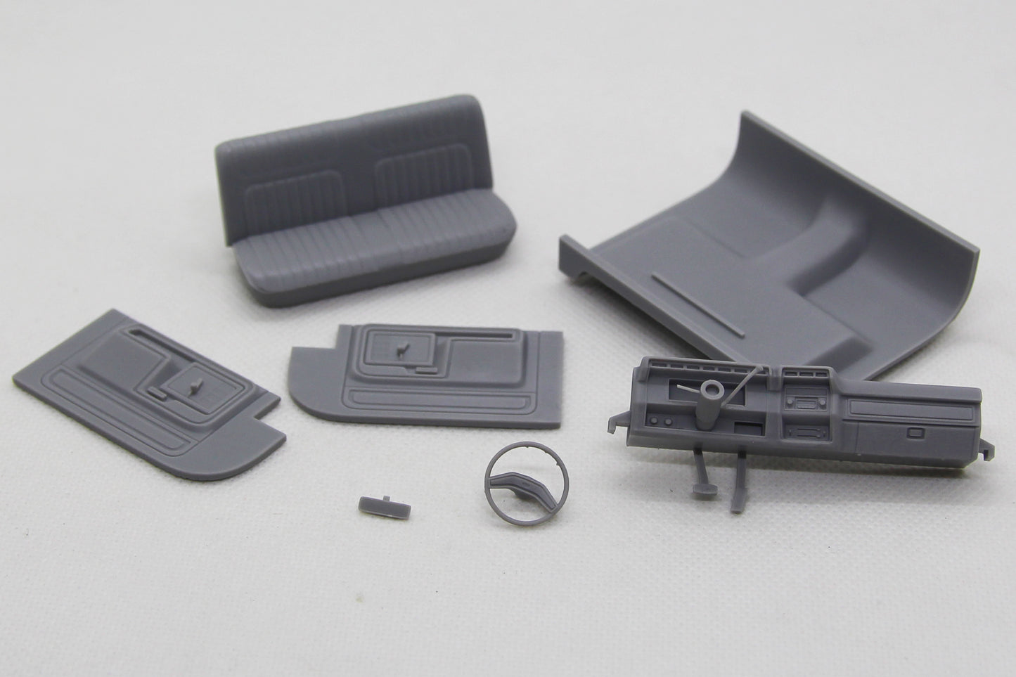 1/25 3D print resin kit Ford F-150 Single Cab  Long Bed 1980