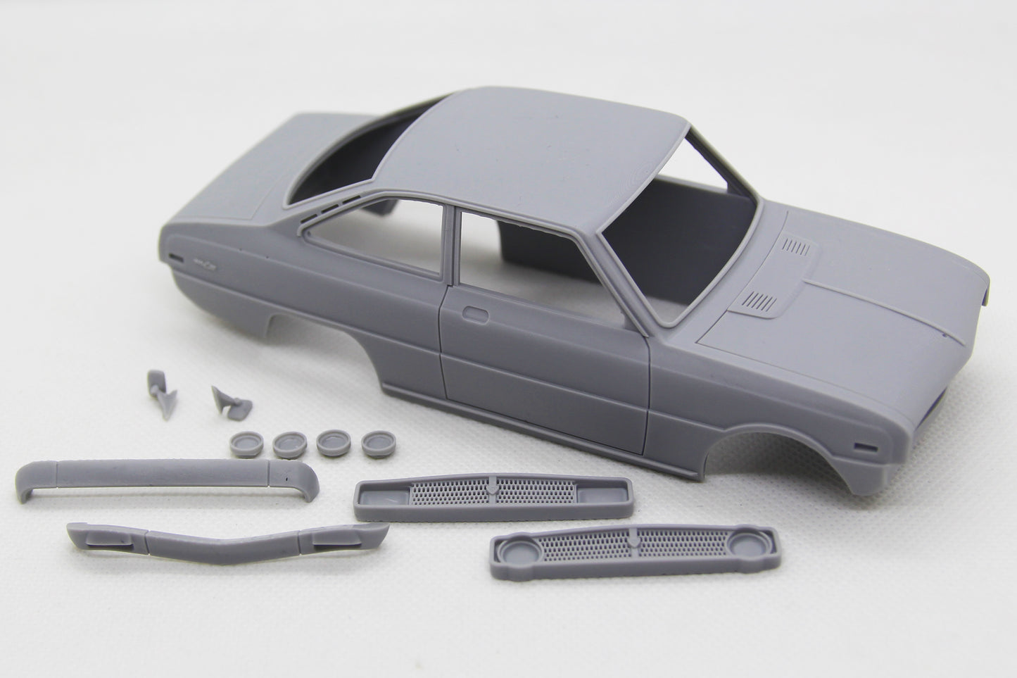 1/24 3D print resin kit Mazda R100 US/Japan version with photo-etch