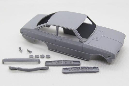 1/24 3D print resin kit Mazda R100 US/Japan version with photo-etch