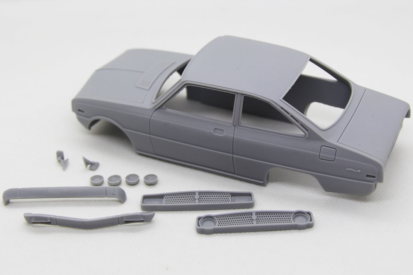 1/24 3D print resin kit Mazda R100 US/Japan version with photo-etch