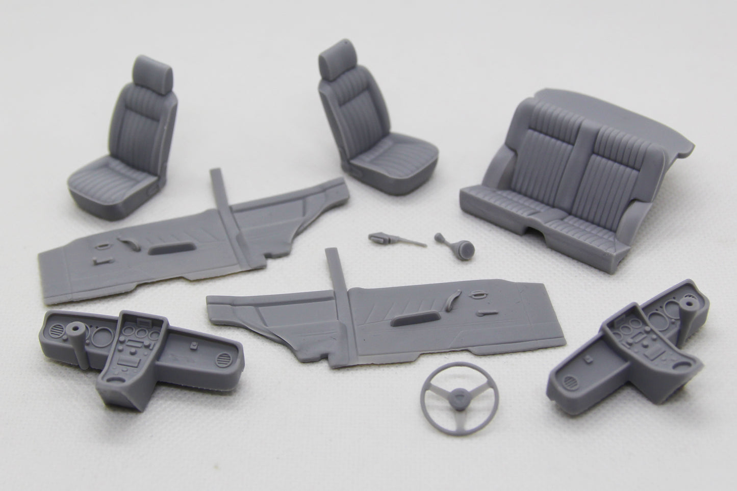 1/24 3D print resin kit Mazda R100 US/Japan version with photo-etch