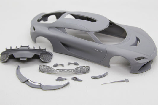 1/24 3D-Druck-Harzbausatz Vector W8 Twinturbo