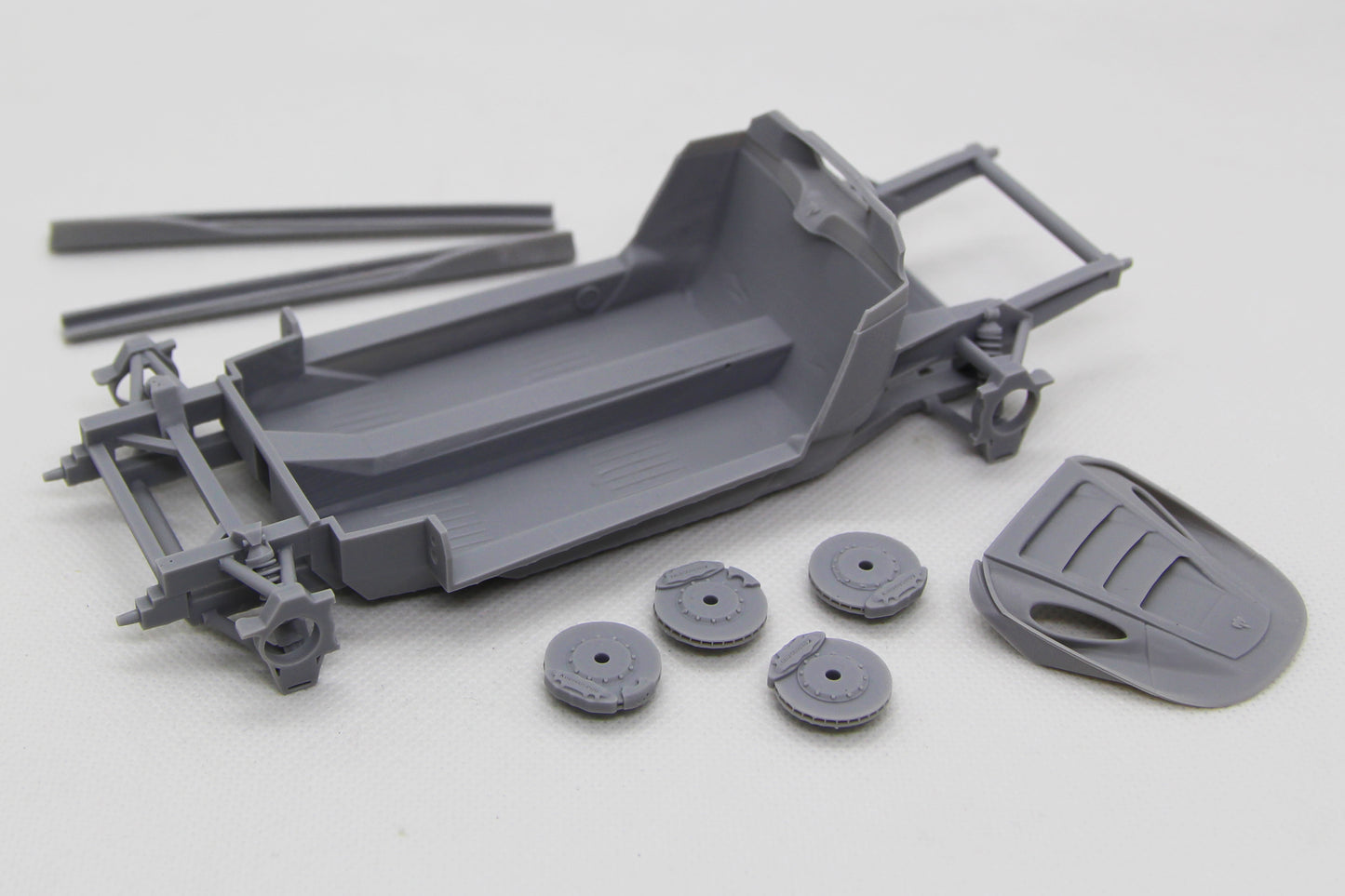 1/24 3D-Druck-Harzbausatz Vector W8 Twinturbo