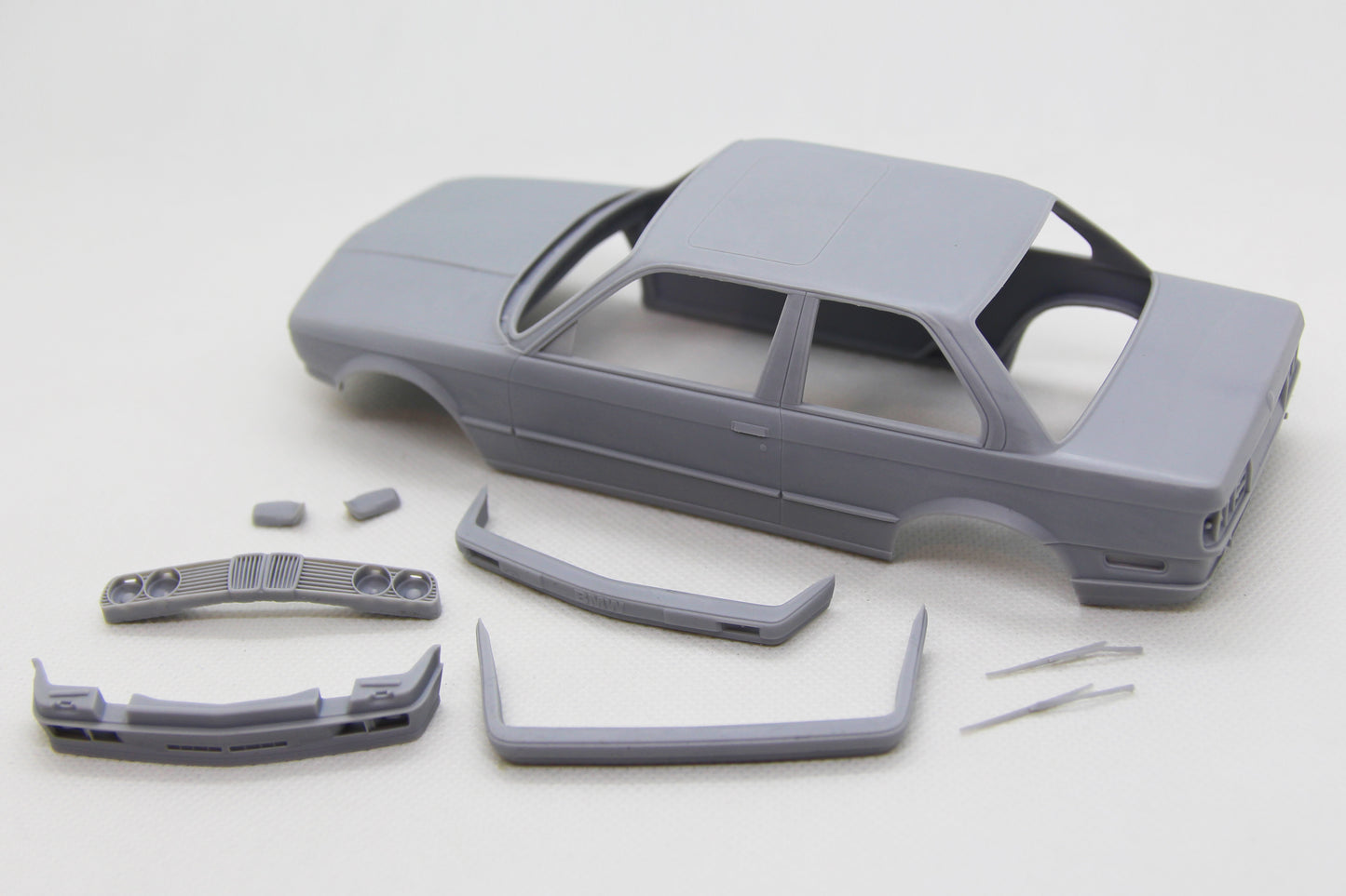 1/24 3D print resin kit BMW E30 Coupe Late version