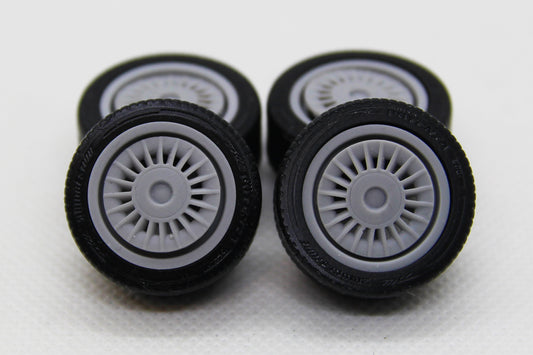 1/24 wheels 17 inch BMW Styling 20 OEM for Tamiya Fujimi Aoshima Revell
