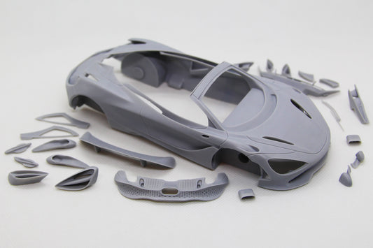 1/24 3D-Druck-Harzbausatz Vector W8 Twinturbo