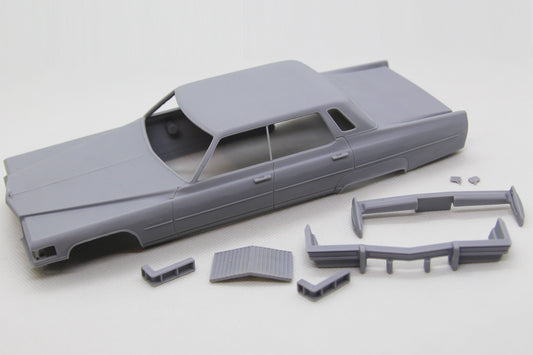 1/25 3D print resin kit Cadillac Sedan Deville 1975