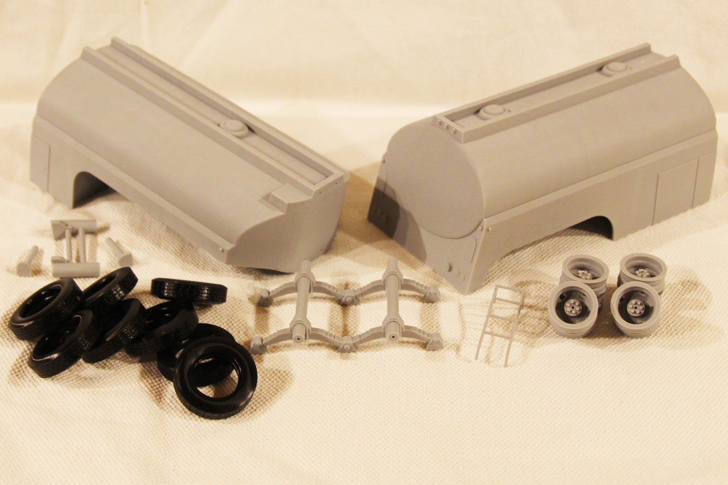 1/25 3D print resin kit Peterbilt 281 1955 movie Duel