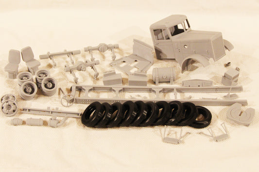1/25 3D print resin kit Peterbilt 281 1955 movie Duel