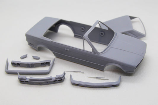 1/24 3D print resin kit BMW E30 Cabriolet