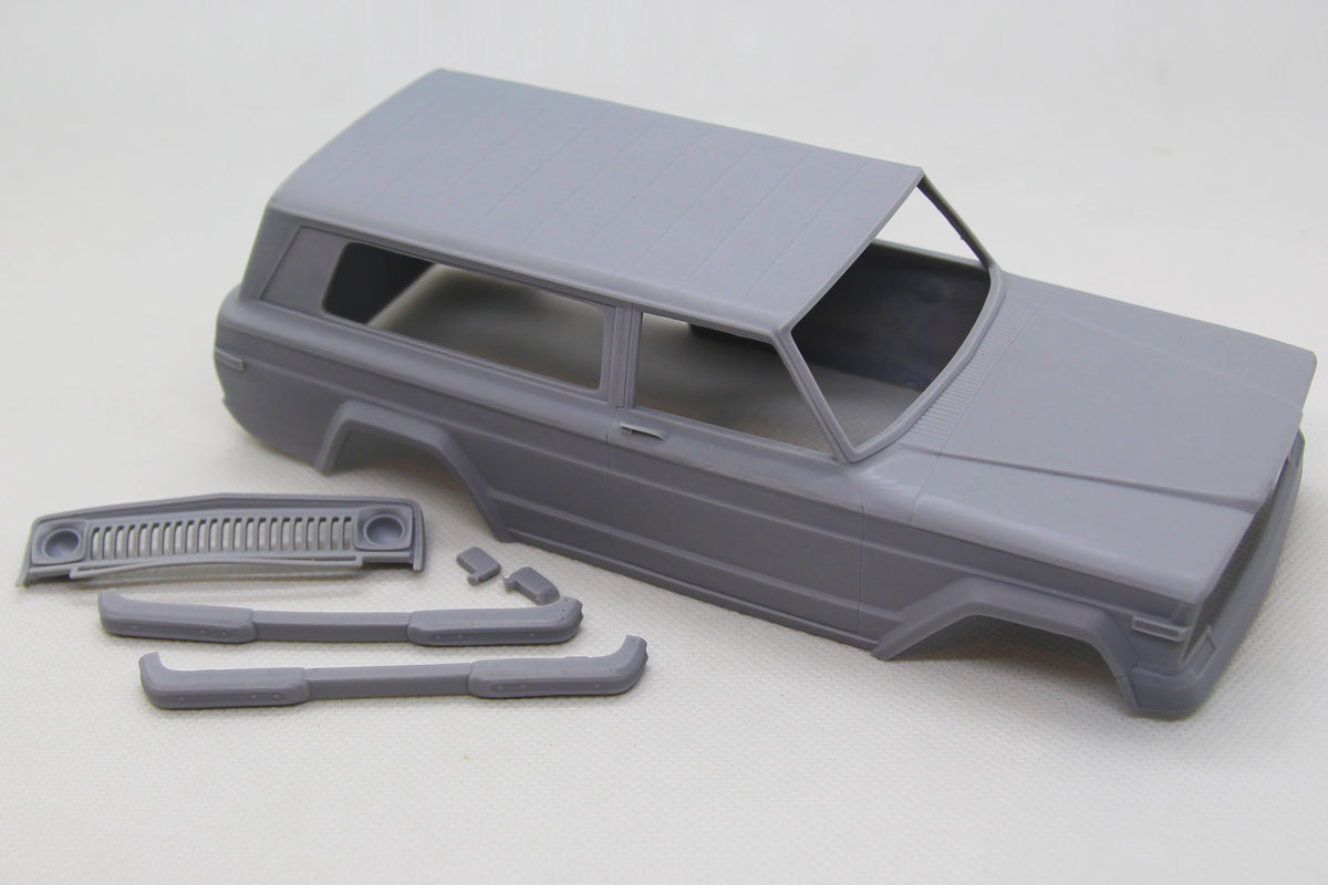 1/24 3D print 1977 Jeep Grand Cherokee transkit for Revell